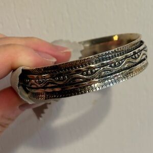 925 Sterling Silver Spinner Bangle